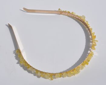 Crystal Gemstone Headband Hairband Choice Of Crystals, 6 of 10