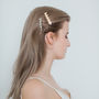 Gold Or Silver Triangle Hair Slide, thumbnail 1 of 2