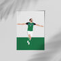 Gareth Mc Auley Northern Ireland Football Poster, thumbnail 2 of 3