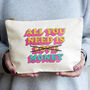 'All You Need Is Money' Funny Cosmetic Bag, thumbnail 1 of 5