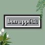 Framed Bon Appetit Print, thumbnail 6 of 10