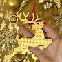 Brick Compatible Jumping Reindeer Decoration, thumbnail 1 of 3