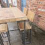 Reclaimed Industrial Tall Table Hcb, thumbnail 5 of 9