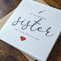 Personalised Handmade Birthday Card For Special Sister, thumbnail 4 of 4