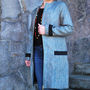 Imperia Smart Metallic Blue Coat, thumbnail 1 of 8