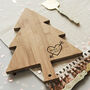 Carved Heart Personalised Chopping/Cheese Board, thumbnail 4 of 6