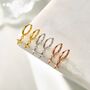 Sterling Silver Tiny Four Point Star Huggie Hoop Earrings, thumbnail 1 of 11