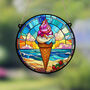 Seaside Nature Stained Glass Effect Suncatcher, thumbnail 10 of 12