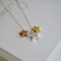 Sterling Silver Midnight Star Necklace, thumbnail 5 of 9