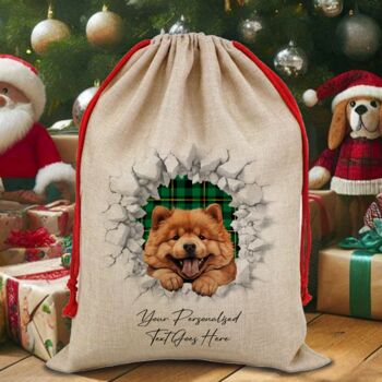 Personalised Christmas Chow Chow Break Through, 6 of 10