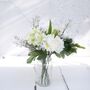 Artificial Bouquet Off White Chrysanthemum, thumbnail 3 of 7