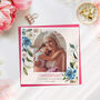 Personalised Blue Floral Birthday Card For Grandmother, thumbnail 3 of 3