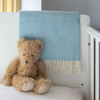 Merino Wool Baby Blankets, 4 of 12