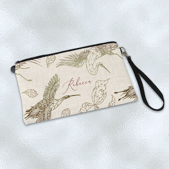 Bird/Nature Inspired Cosmetic Bag, 2 of 5