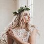Sasha Foliage Wedding Flower Crown Headband, thumbnail 1 of 3