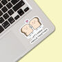 Pack Of Three | 'Let's Grow Mould Together' | Novelty Sticker, thumbnail 2 of 3