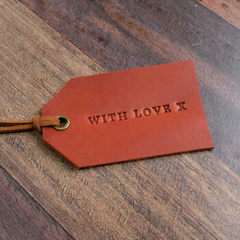 Personalised Leather Tag, 5 of 10