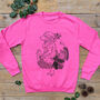 Christmas Turkey And Bear Jumper Unisex, thumbnail 4 of 5
