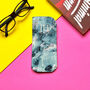 Personalised Initial Pink And Blue Marble Glasses Case, thumbnail 7 of 10