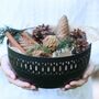 Black And Copper Decorative Pot Pourri Bowl, thumbnail 1 of 9