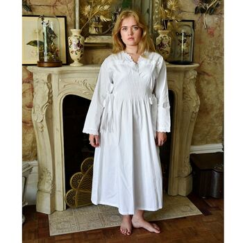 Ladies Sweetheart Nightdress With Side Ties 'Virginia', 2 of 9