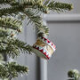 Set Of Four Christmas Drum Decorations, thumbnail 1 of 3