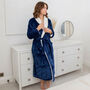 Personalised Soft Fleece Dressing Gown, thumbnail 2 of 12