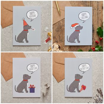 Staffie / Staffy Dog Walking Socks, 10 of 10