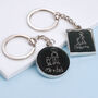 Personalised Daddy And Me Keyring, thumbnail 2 of 10