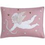 Sequin Embellished Pure Wool Cupid Cushion, thumbnail 2 of 2