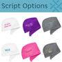 Embroidered Hair Turban Towel With Funny Phrase, thumbnail 2 of 9
