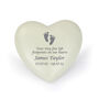 Personalised Footprints Heart Memorial, thumbnail 2 of 7