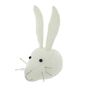 Mini White Rabbit Head, thumbnail 2 of 3