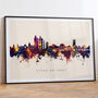 Stoke On Trent Skyline Cityscape Art Print, thumbnail 6 of 12