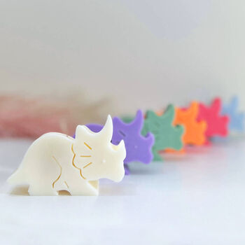 Triceratops Dinosaur Candle And Jurassic Gift, 7 of 9