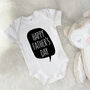 'Happy Father's Day' Babygrow, thumbnail 4 of 8