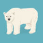 Personalised Polar Bear Print, thumbnail 2 of 6