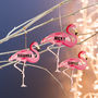 Personalised Flamingo Decoration, thumbnail 1 of 2
