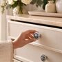 Blue Floral Ceramic Cabinet Knob, thumbnail 4 of 7
