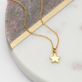 Personalised Gold Or Silver Mini Eid Star Necklace, 2 of 9