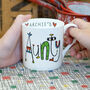 Aunty's Or Auntie's Favourite China Personalised Mug, thumbnail 1 of 4