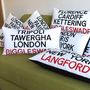 The Personalised Tourist Cushion, thumbnail 8 of 12