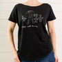Personalised Mums T Shirt With Child's Drawing, thumbnail 2 of 5