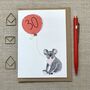 Personalised Koala Birthday Card, thumbnail 2 of 6