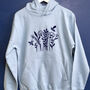 Personalised Adult's Flowers And Bees Hoodie, thumbnail 1 of 10