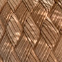 Freya Woven Lattice Velvet Cushion, thumbnail 5 of 6