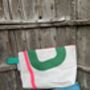 No3 Small Upcycled Versatile Sailcloth Pouch, thumbnail 6 of 7