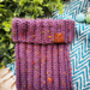 Lilac Roll Top Dog Snood, thumbnail 1 of 5