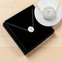 Personalised Silver Tone Flower Disc Necklace, thumbnail 3 of 5