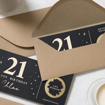21st Birthday Spa Day Gift Voucher, 7 of 9